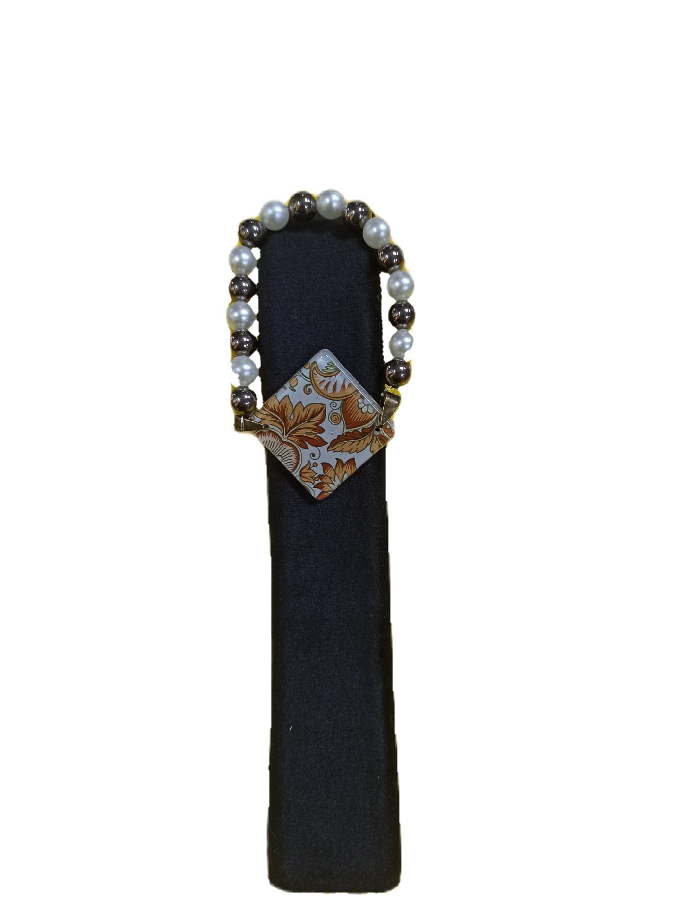 دستبند طرح گل پاییز